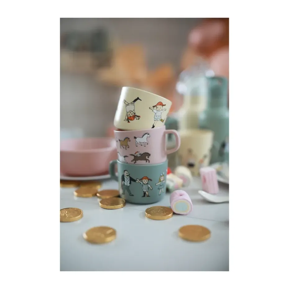Taza Pippi Cirkus 25 cl, Amarillo