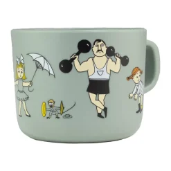 Taza Pippi Cirkus 25 cl, Verde