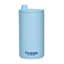Taza portátil Design Letters 35 cl, Hygge-Azul claro