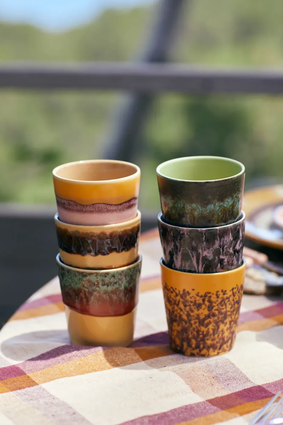 Taza 70's, Sunset