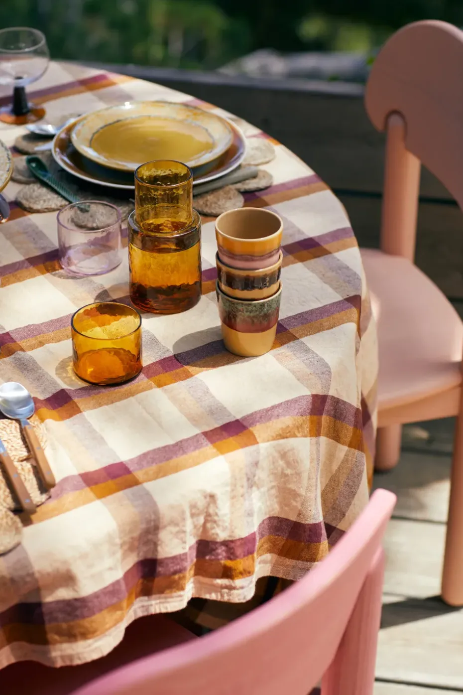 Taza 70's, Sunset