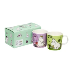 Taza Snorkfröken & Mumintrollet Mumin 2 piezas, 30 cl