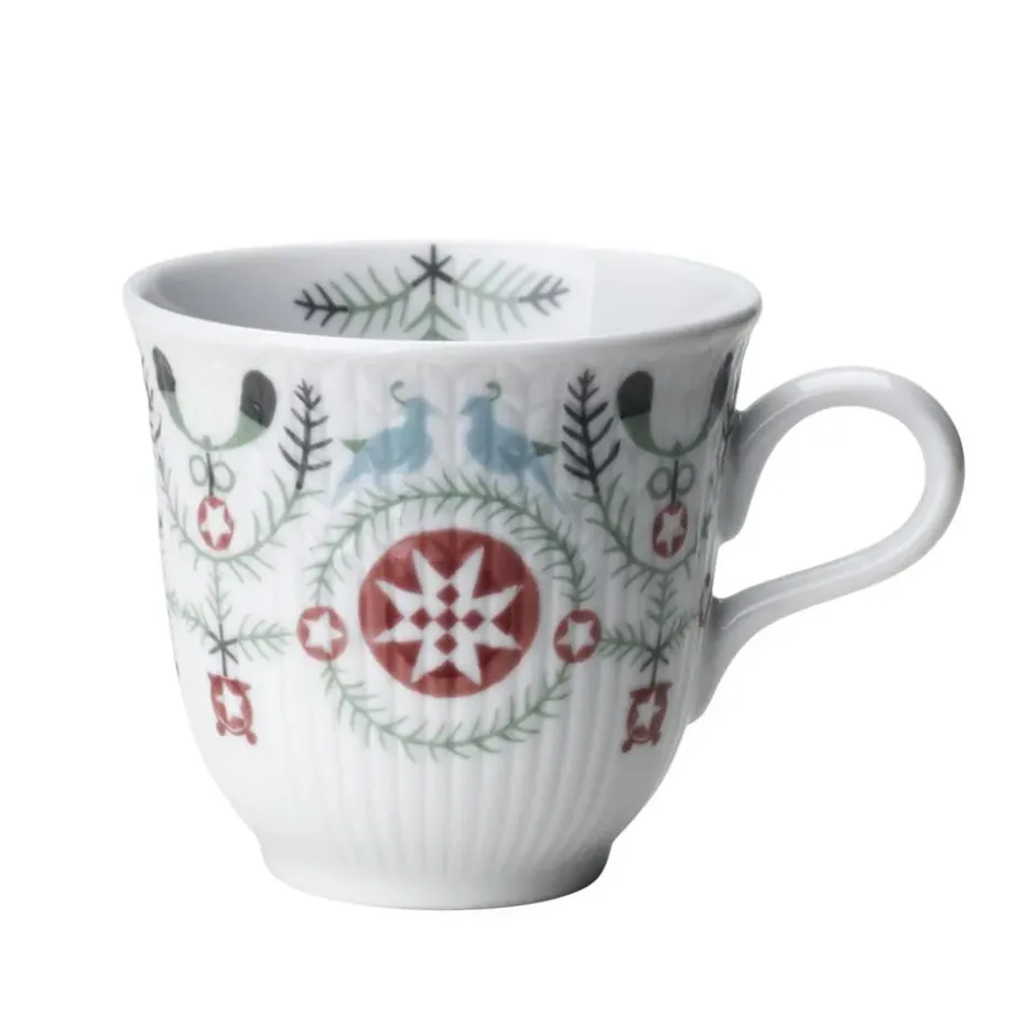 Taza Swedish Grace Winter 10cl, blanco