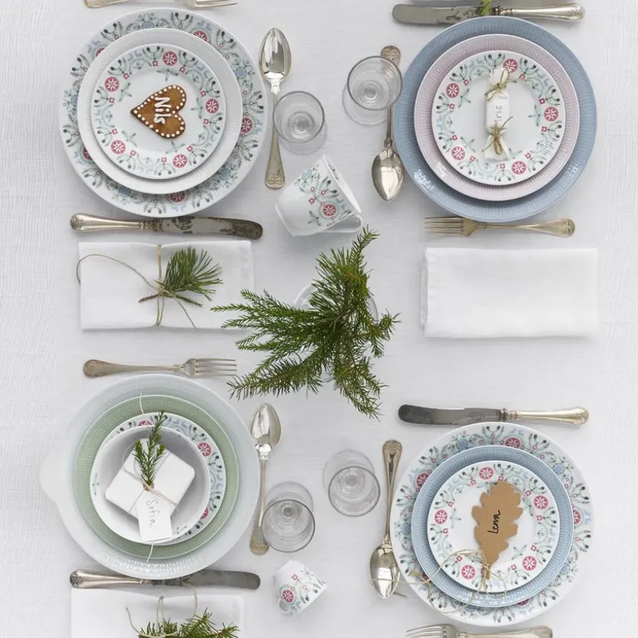 Taza Swedish Grace Winter 10cl, blanco