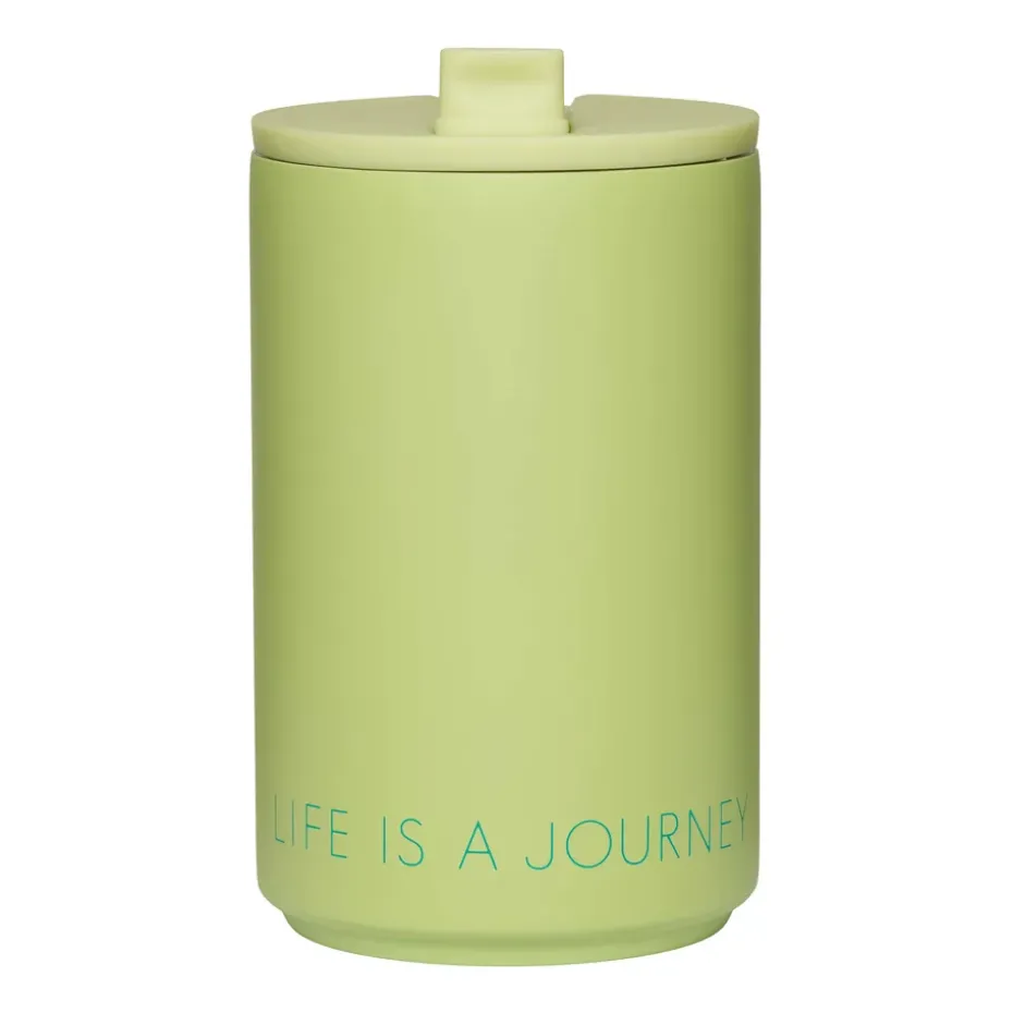 Taza termo Design Letters, Green pale