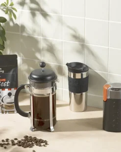 Taza travel Bodum 35 cl acero inoxidable, Black