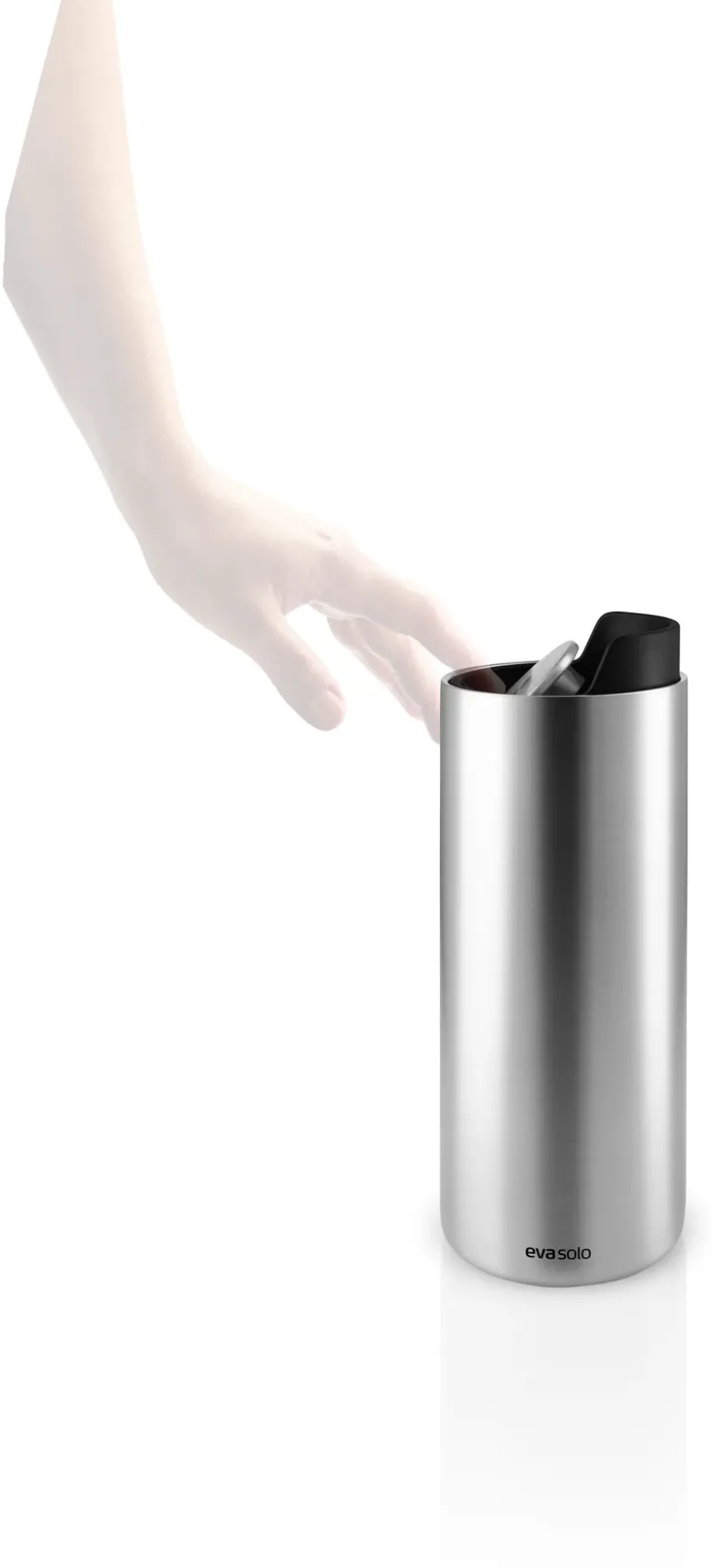 Taza térmica Eva Solo Urban To Go Recycled, Negro