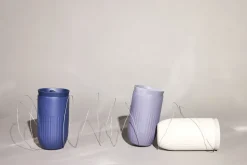 Taza térmica para coche Tova 32 cl, Beige