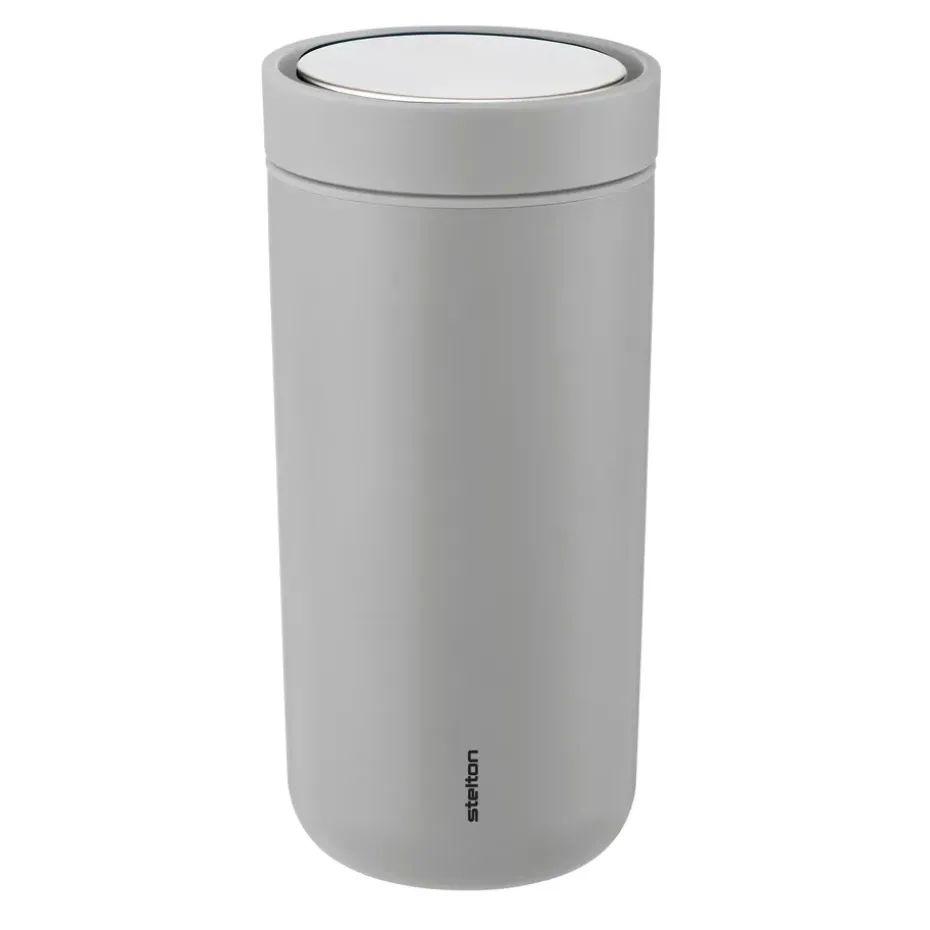 Taza térmica To Go Click 0,4 L, Mat light grey