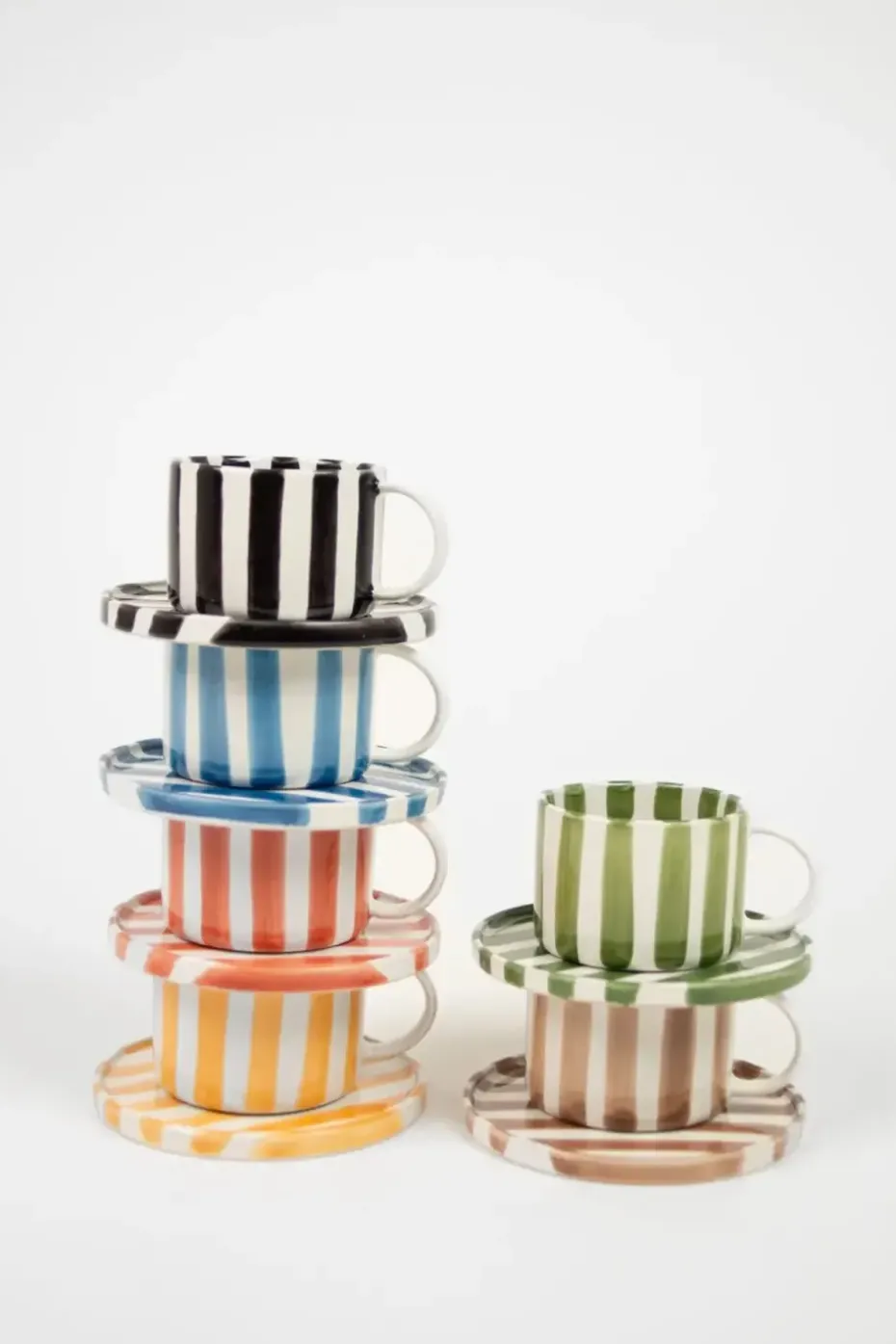 Taza y platillo Monica, Óxido