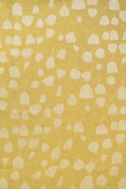 Tela Bouquet, amarillo-blanco