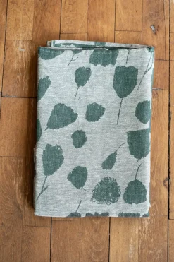 Tela Bouquet, Verde-off-white