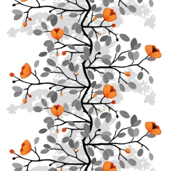 Tela Ofelia, naranja