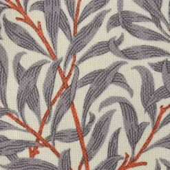 Tela Ramas, gris-naranja