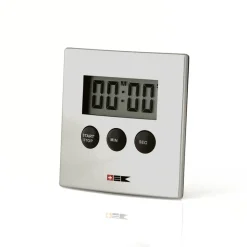Temporizador digital plástico Bengt Ek, plástico con frontal de aluminio
