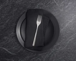 Tenedor de entrante Blockley brillante, acero inoxidable
