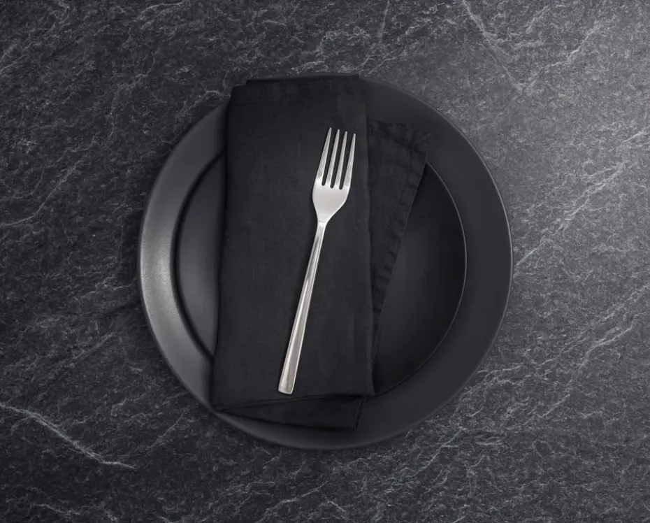 Tenedor de entrante Blockley brillante, acero inoxidable