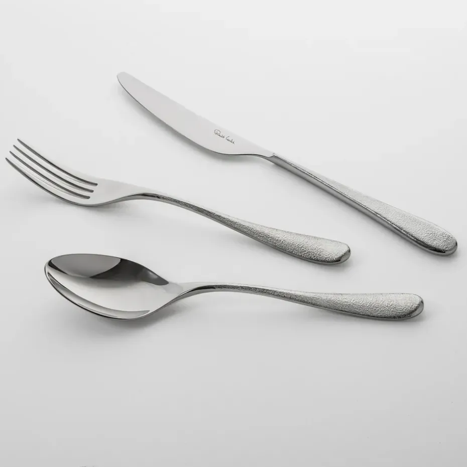 Tenedor de mesa Sandstone brillante, acero inoxidable