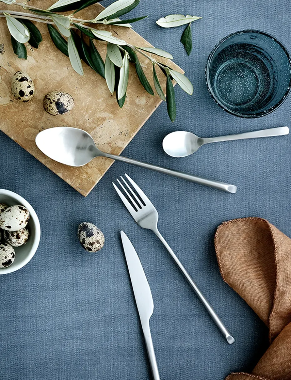 Tenedor de mesa Sletten, Flana satin forged