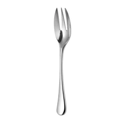 Tenedor de ostras Radford brillante, acero inoxidable