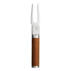 Tenedor de pescado Norden, acero inoxidable-abedul
