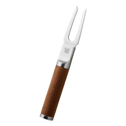Tenedor de pescado Norden, acero inoxidable-abedul