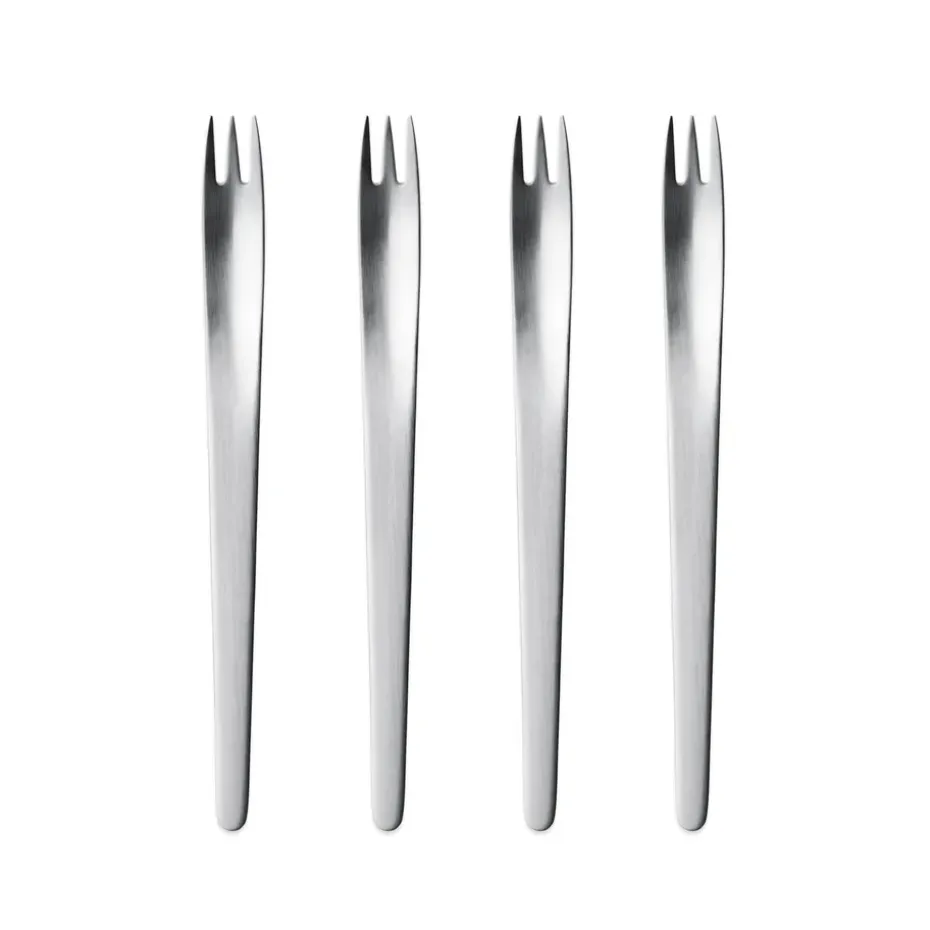 Tenedor de postre Arne Jacobsen, 4 unidades