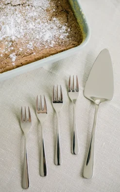 Tenedores de postre Classic 6-pack, Plata