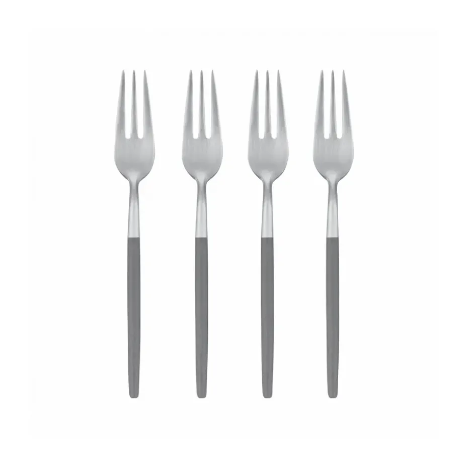 Tenedores de postre Maxime 4-pack, Sharkskin