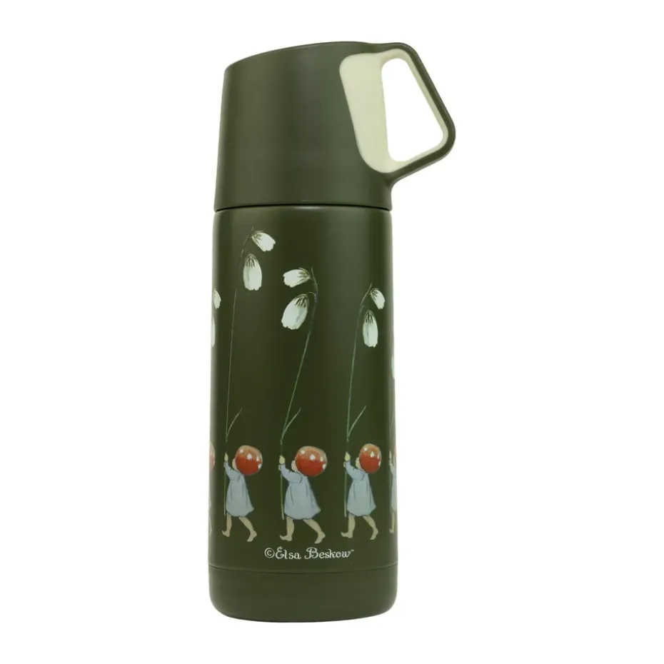 Termo Elsa Beskow Tomtebobarnen 35 cl, Verde