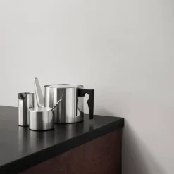 Tetera AJ cylinda-line, acero inoxidable