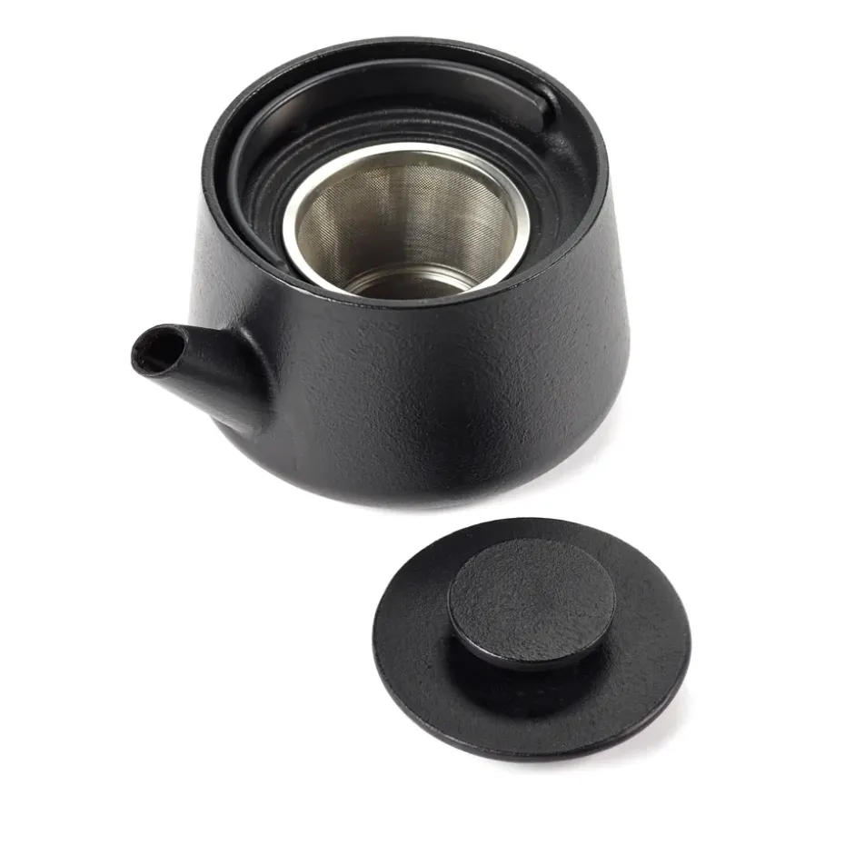 Tetera de hierro fundido Inku 80 cl, Black