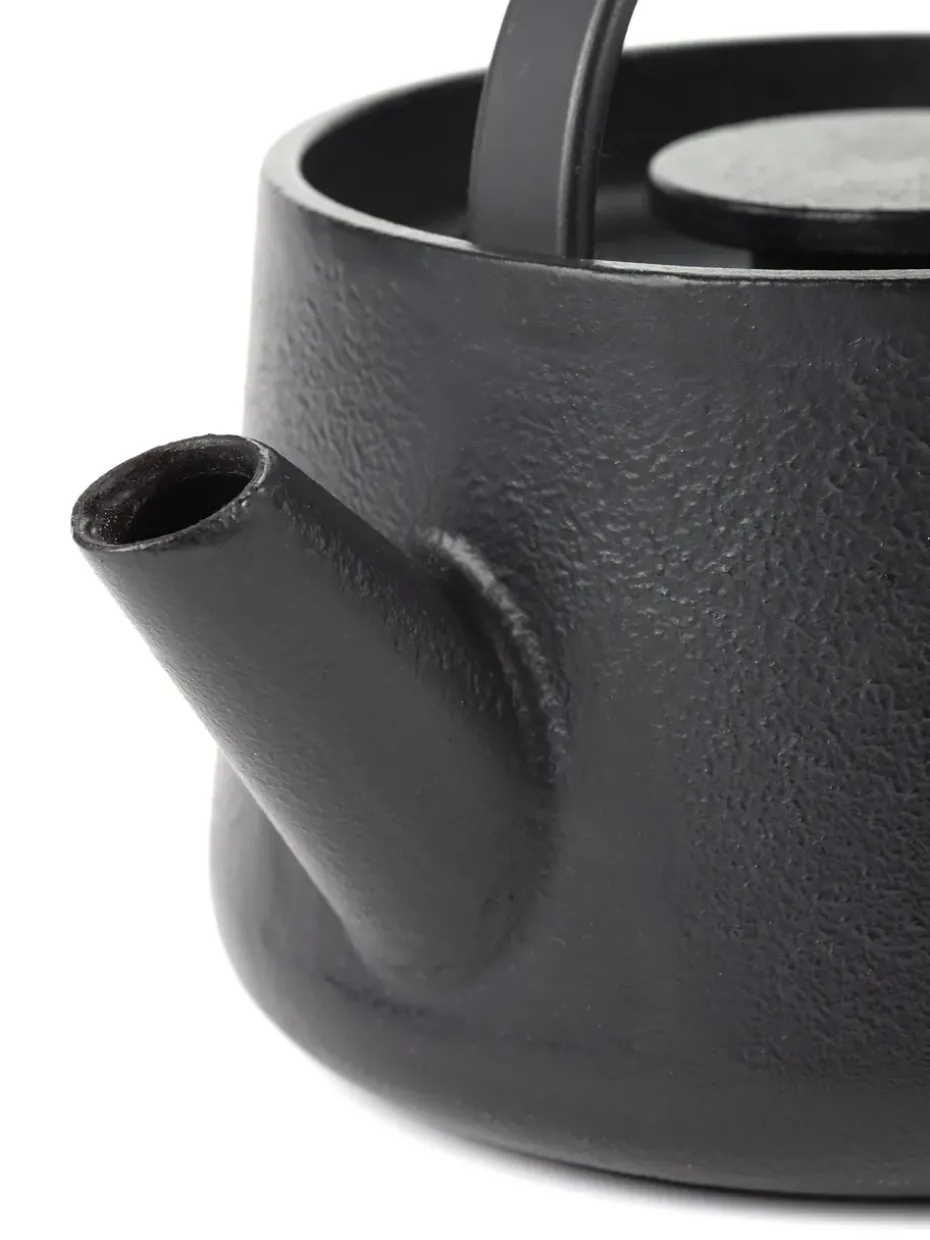 Tetera de hierro fundido Inku 80 cl, Black
