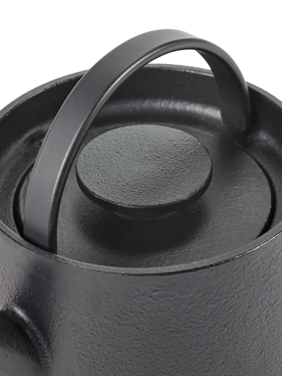 Tetera de hierro fundido Inku 80 cl, Black