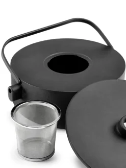 Tetera de hierro fundido Collage 1,2 l, Black