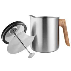 Tetera de émbolo Nordic Kitchen, acero inoxidable