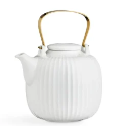 Tetera Hammershøi, blanco