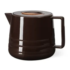 Tetera Lines 1,5 L, marrón
