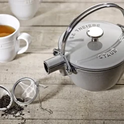 Tetera redonda Staub 1,15 L, gris