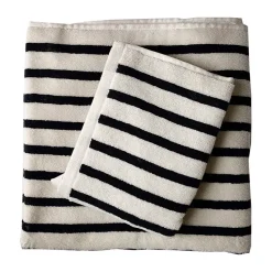 Toalla Bonnie 70x140 cm, Negro