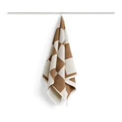 Toalla Check 50x90 cm, Cappuccino