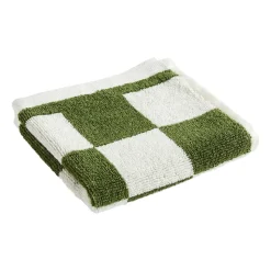 Toalla Check 30x30 cm, Matcha