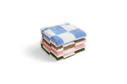 Toalla Check 30x30 cm, Matcha