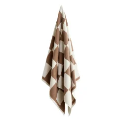 Toalla de baño Check 70x136 cm, Cappuccino