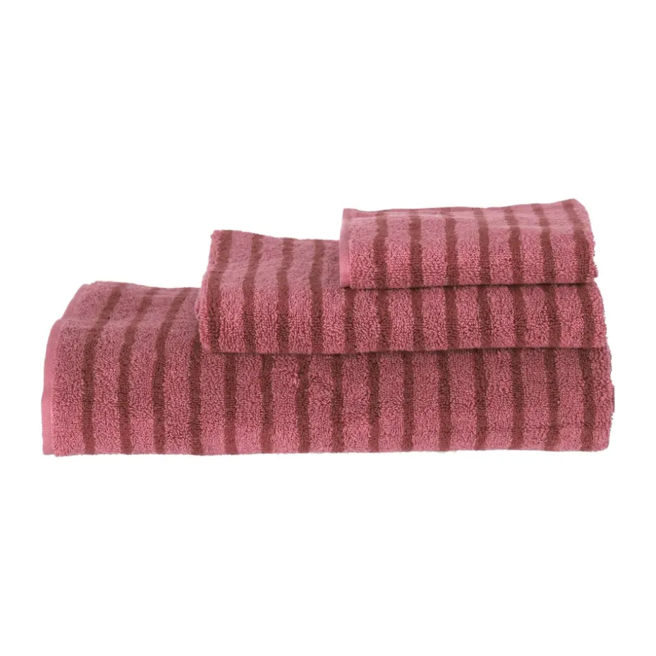 Toalla de baño Drift 70x140 cm, Rosa-rojo