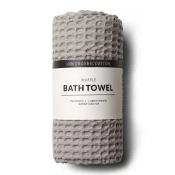 Toalla de baño Humdakin Waffle 70x135 cm, Stone