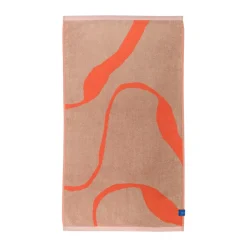 Toalla de baño Nova Arte 70x133 cm, Latte-orange