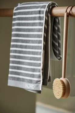 Toalla de baño Stripes 70x140 cm, gris