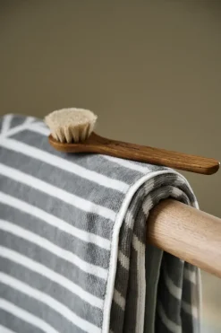 Toalla de baño Stripes 70x140 cm, gris