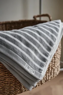 Toalla de baño Stripes 70x140 cm, gris